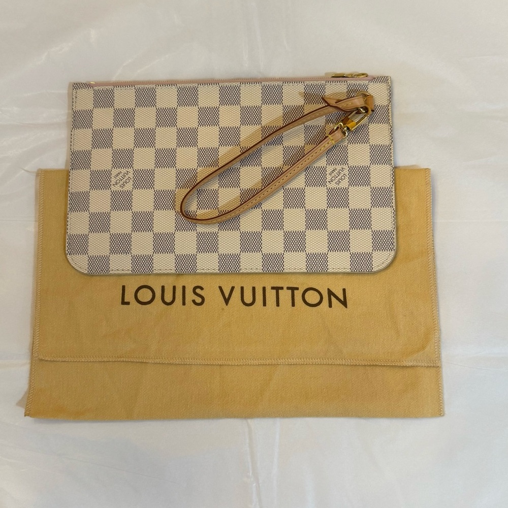 Louis Vuitton Damier Azur Wristlet